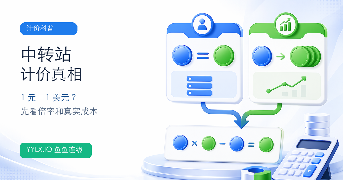 充 1 块送 1 刀，你那充 7 块才 1 刀，贵这么多？——聊聊中转站的价格到底怎么算
