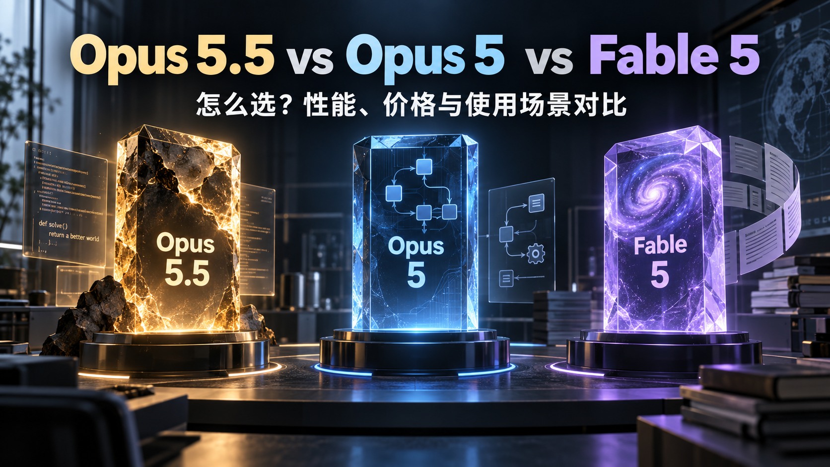 Claude Opus 5.5、Opus 5 与 Fable 5 性能价格对比